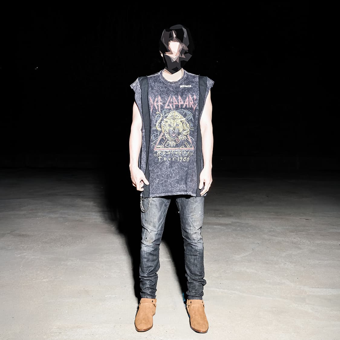 Vintage Washed Black Sleeveless 상품이미지4