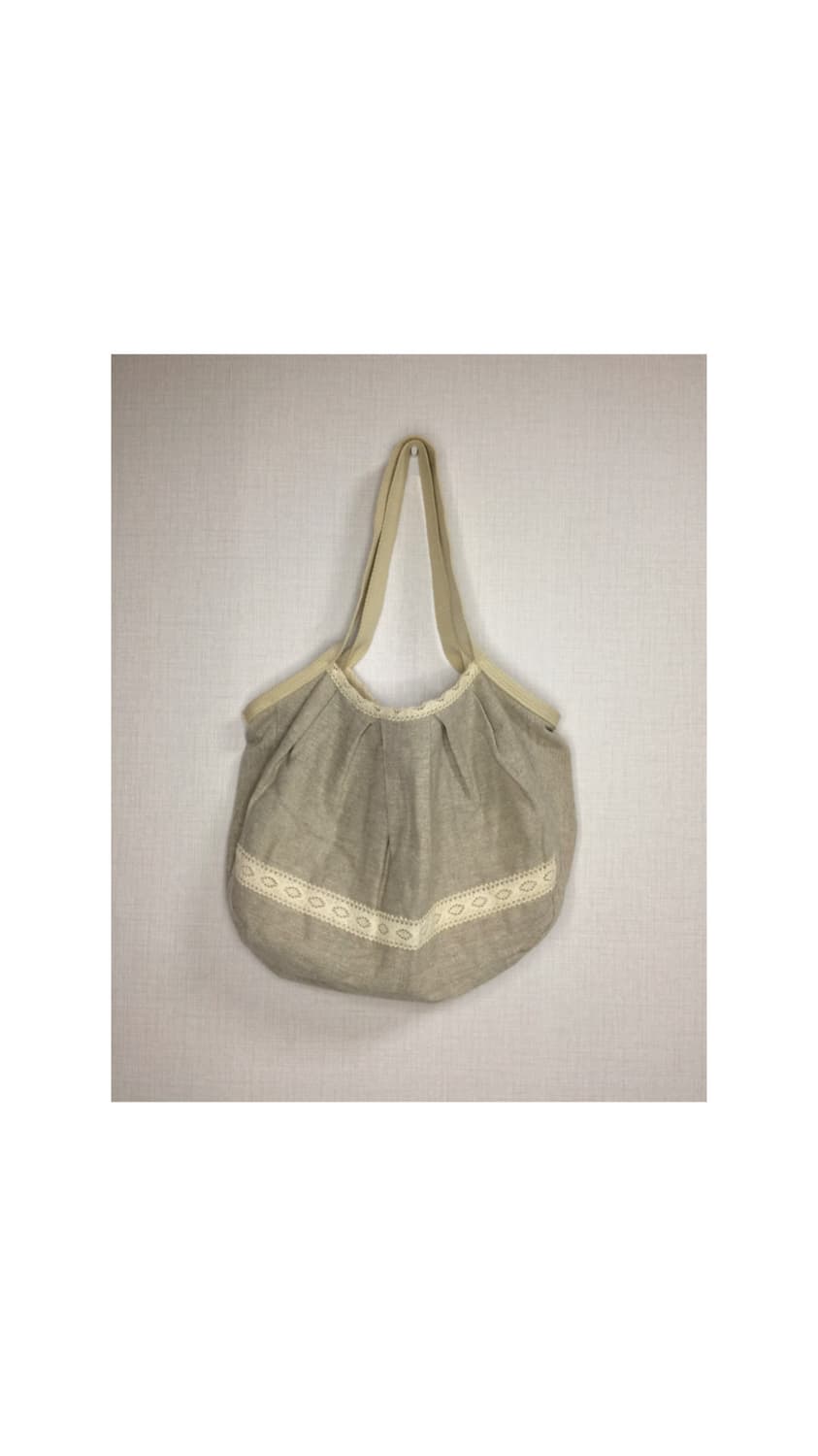 빈티지 플라워 모리걸 리버시블 토트백 상품이미지4