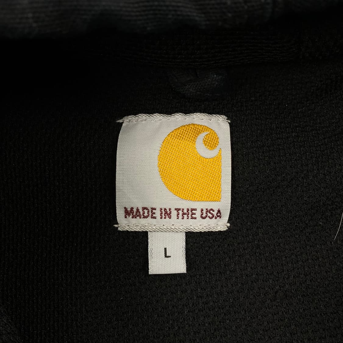 칼하트 USA OG J131 샌드스톤 블랙 덕 엑티브 워크 자켓 (105 상품이미지5