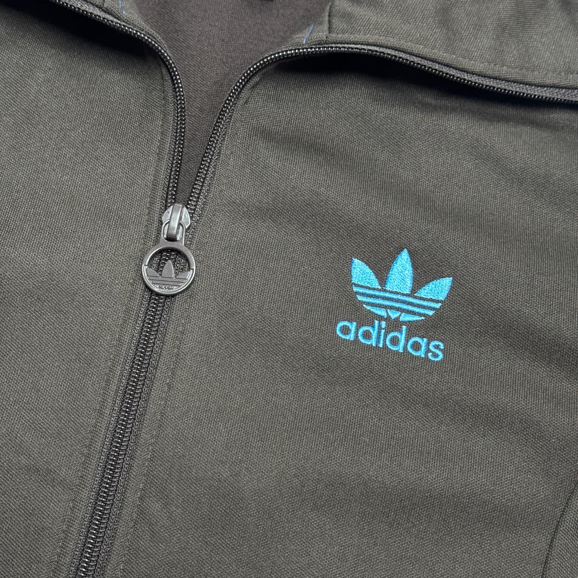 아디다스 유로파 카키 소라 배색 트랙탑 져지 90 상품이미지3