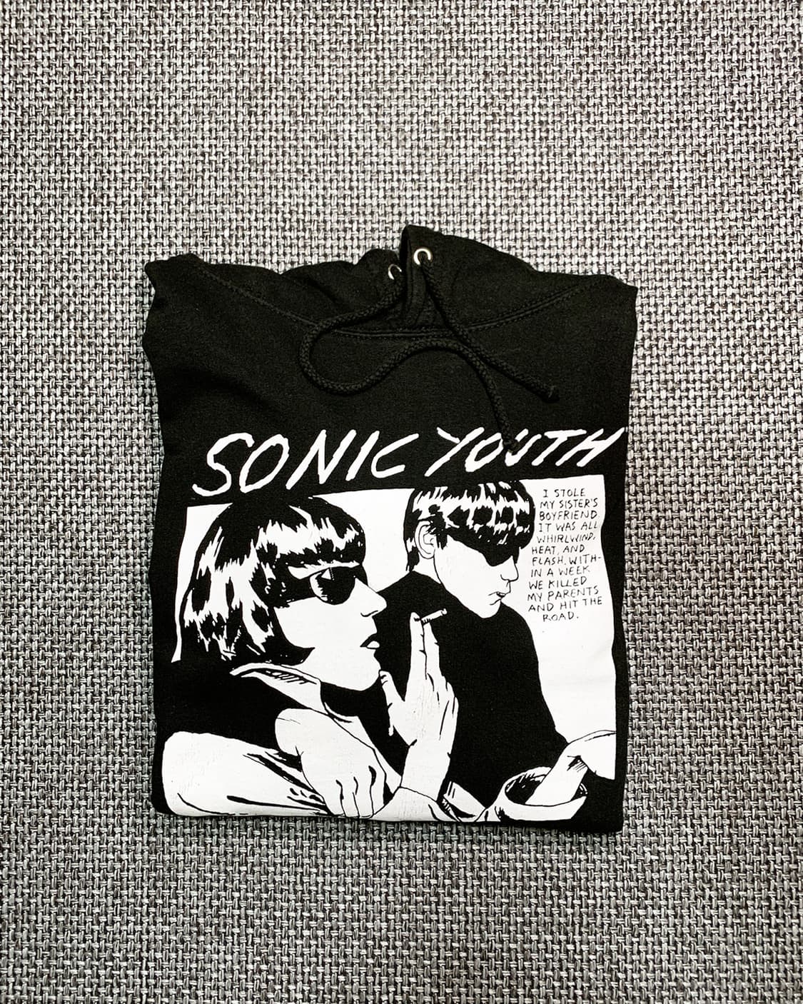 빈티지 락 티셔츠 소닉유스 후디 sonic youth 상품이미지1