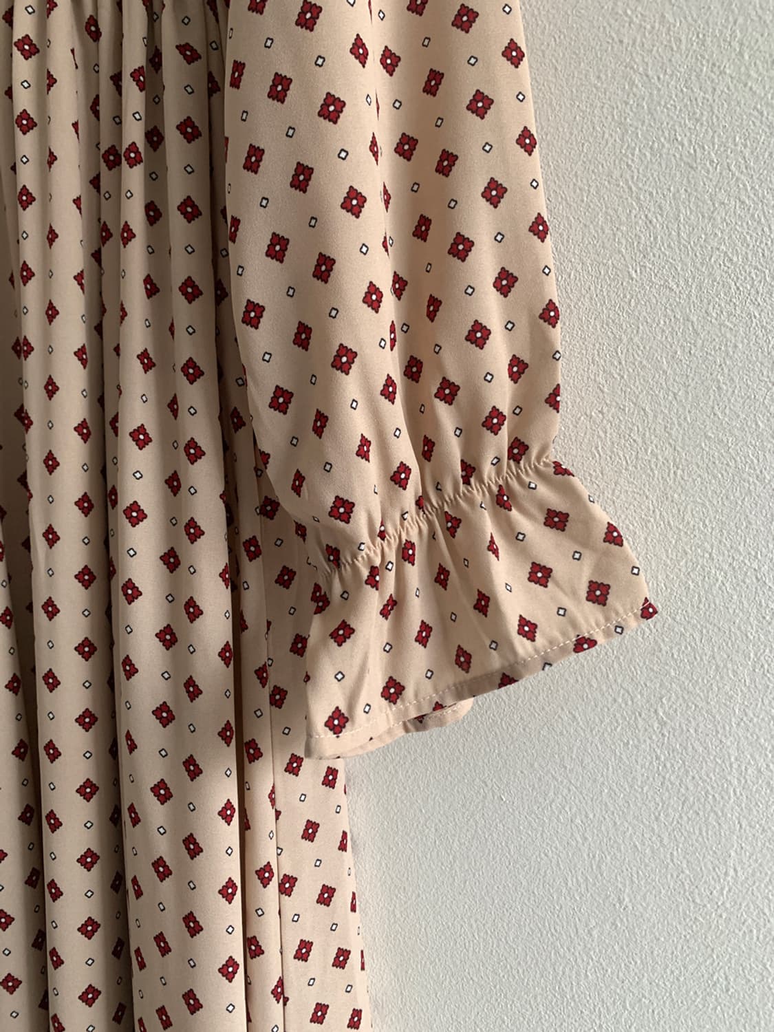 Lace Collar Highneck Vintage Dress 상품이미지6