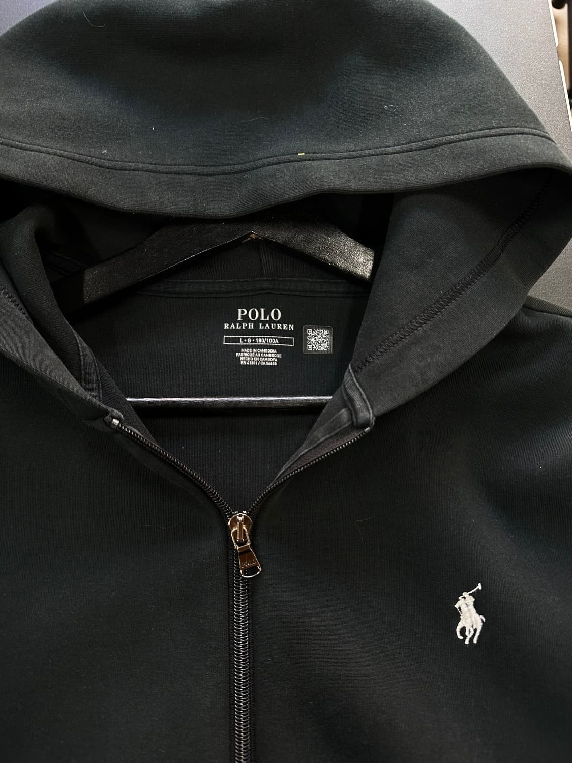폴로랄프로렌 큐알텍 후드집업 상품이미지6