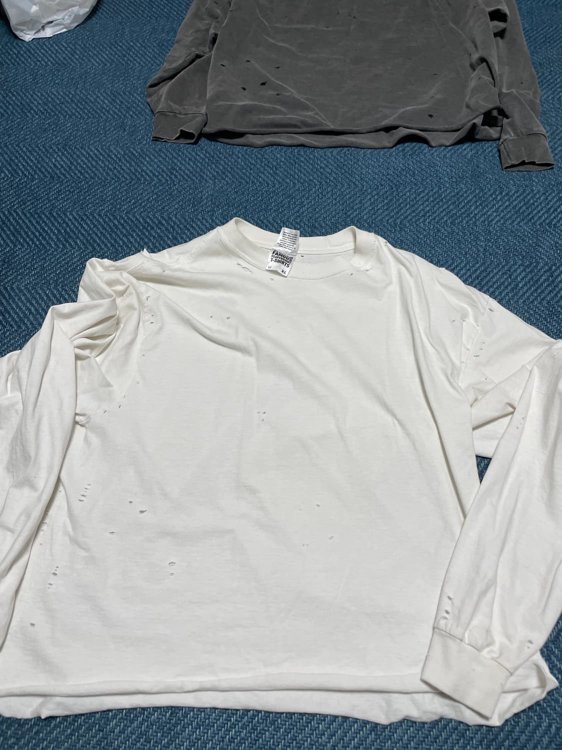 [XL] 샤카웨어 롱 슬리브 디스트로이드 버전  상품이미지1