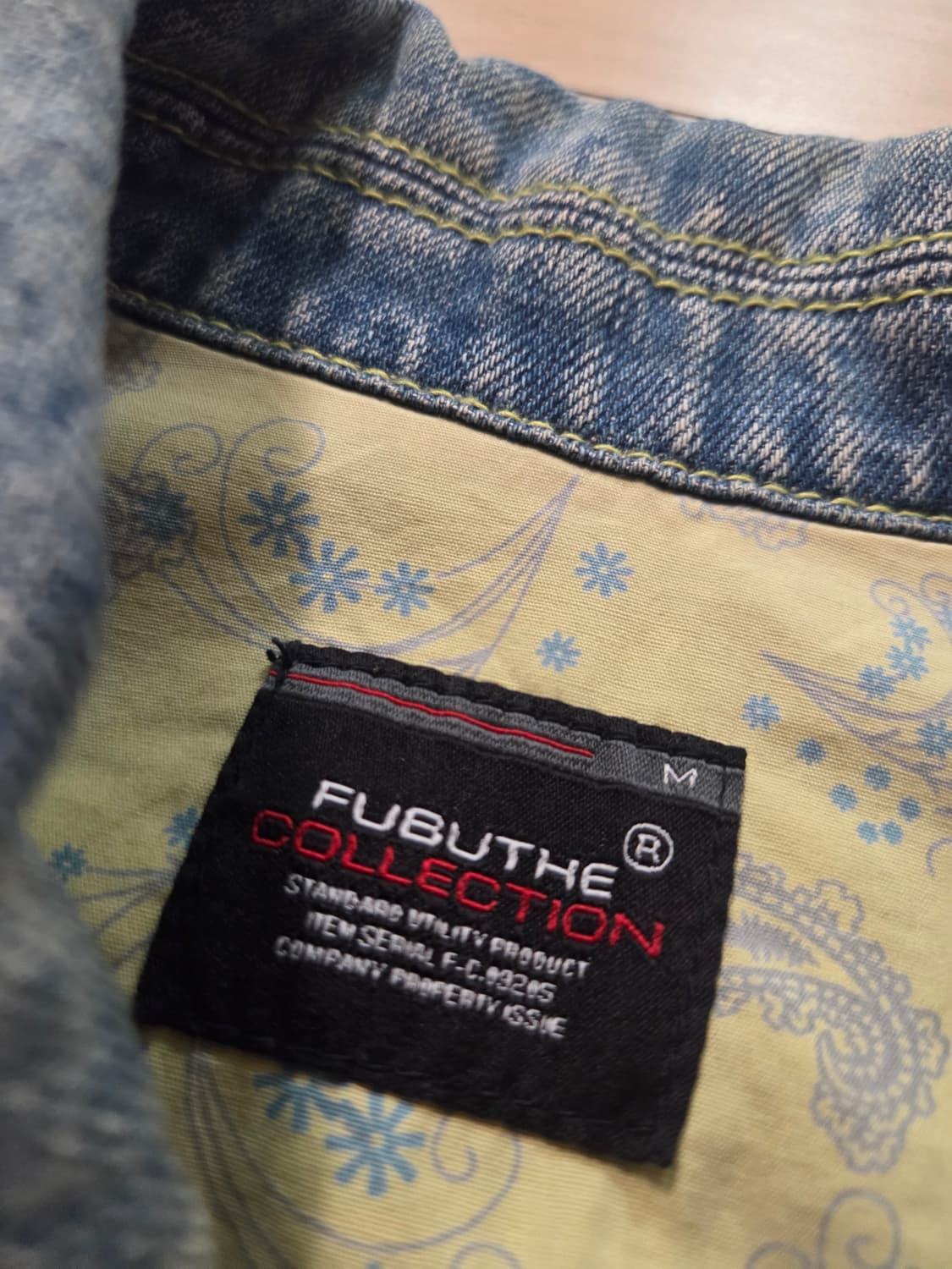 Fubu 후부 데님 단추 베스트 M사이즈 상품이미지2