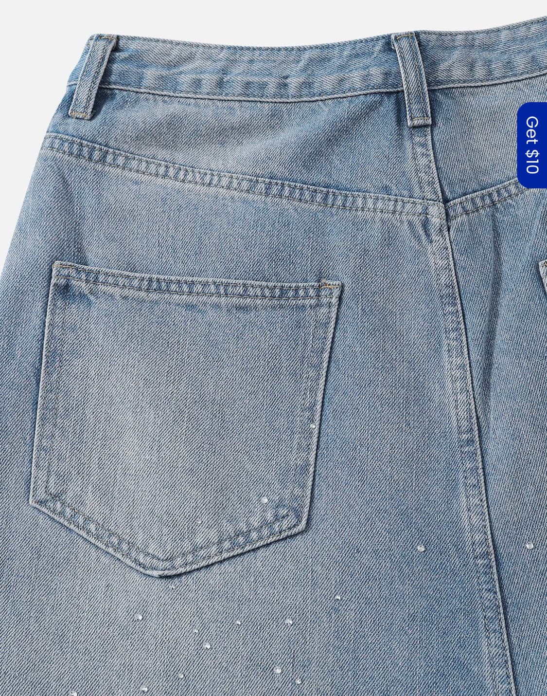 (M) Aelfric Eden 라인스톤 보석 청바지 (US) 상품이미지6