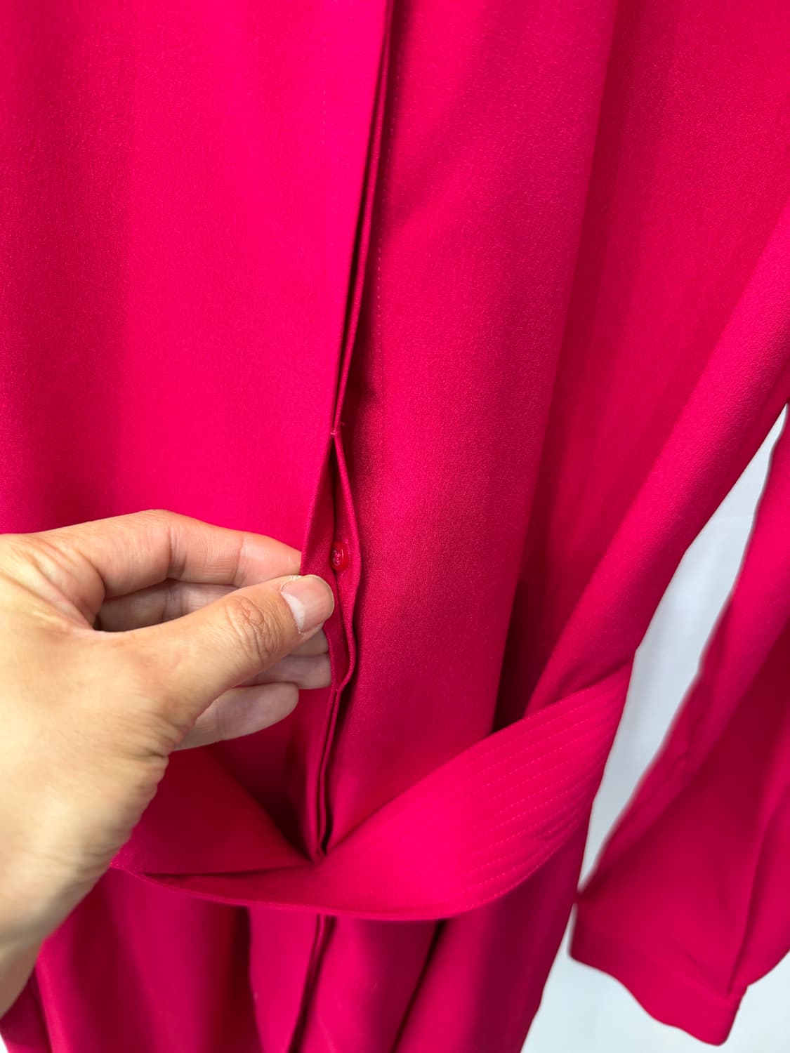 정품) maje 마쥬 셔츠형 롱 원피스 1 상품이미지4