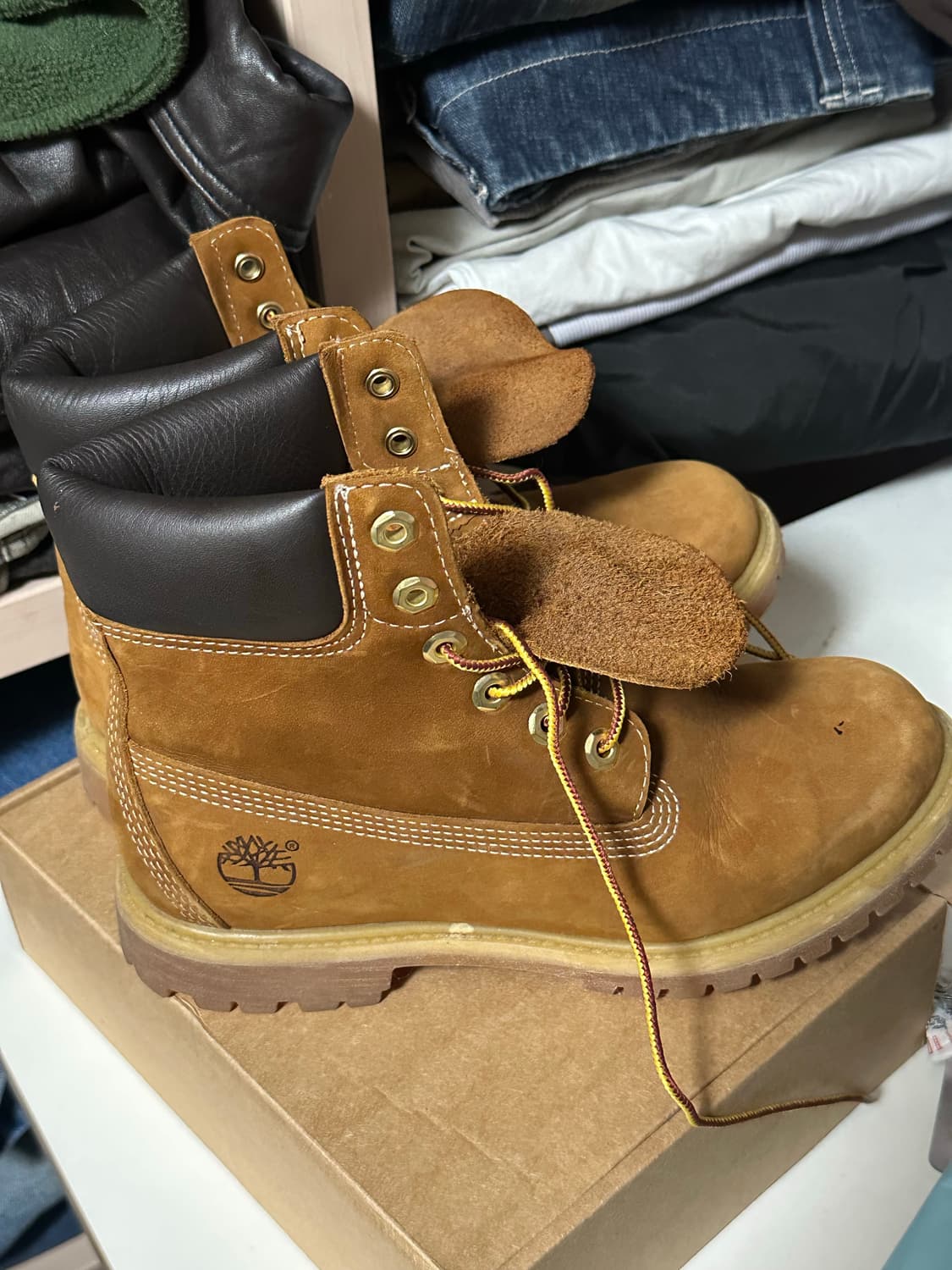 [W250] 팀버랜드 프리미엄 6인치 워터프루프 부츠 위트 상품이미지3