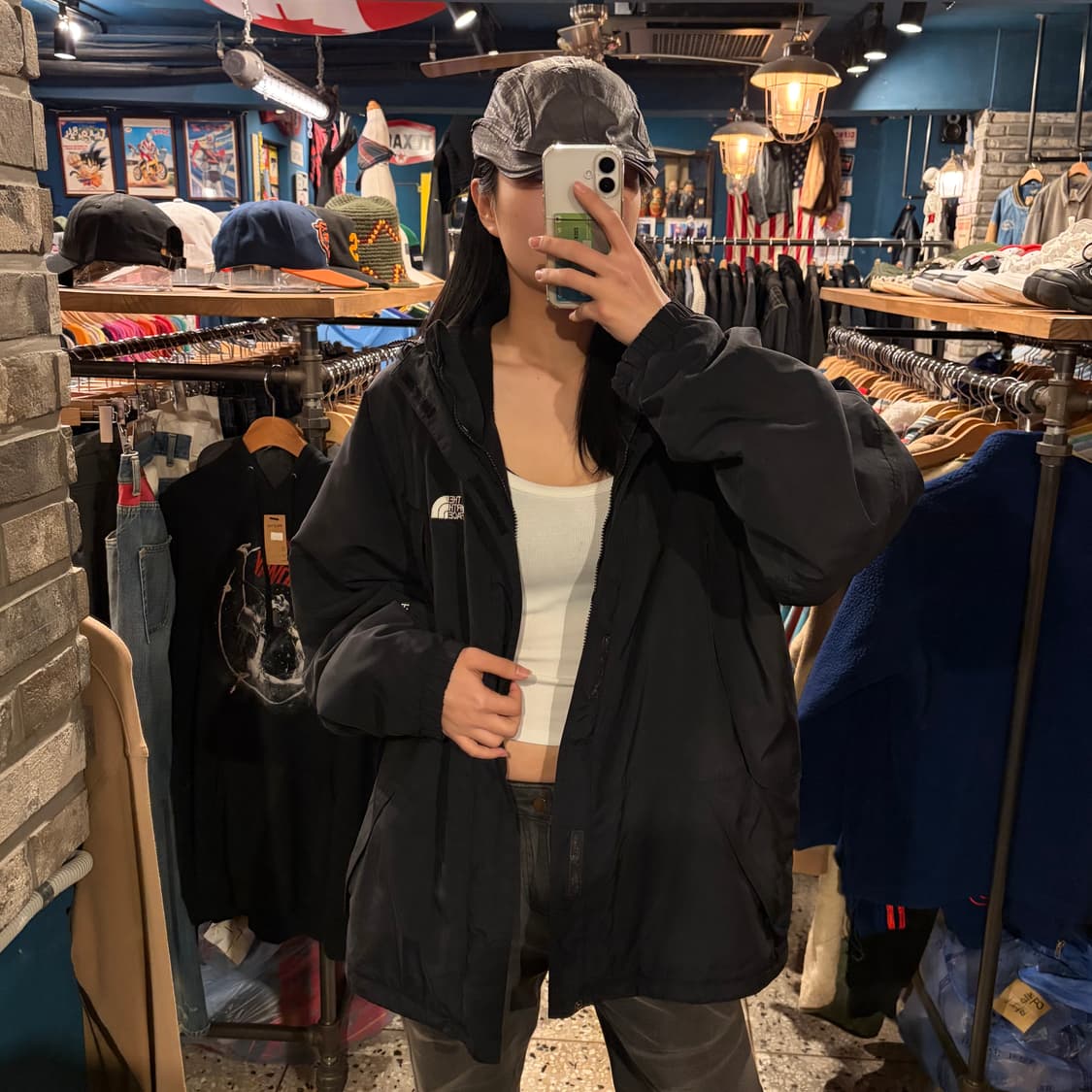 northface 노스페이스 기모 바람막이 점퍼 상품이미지2