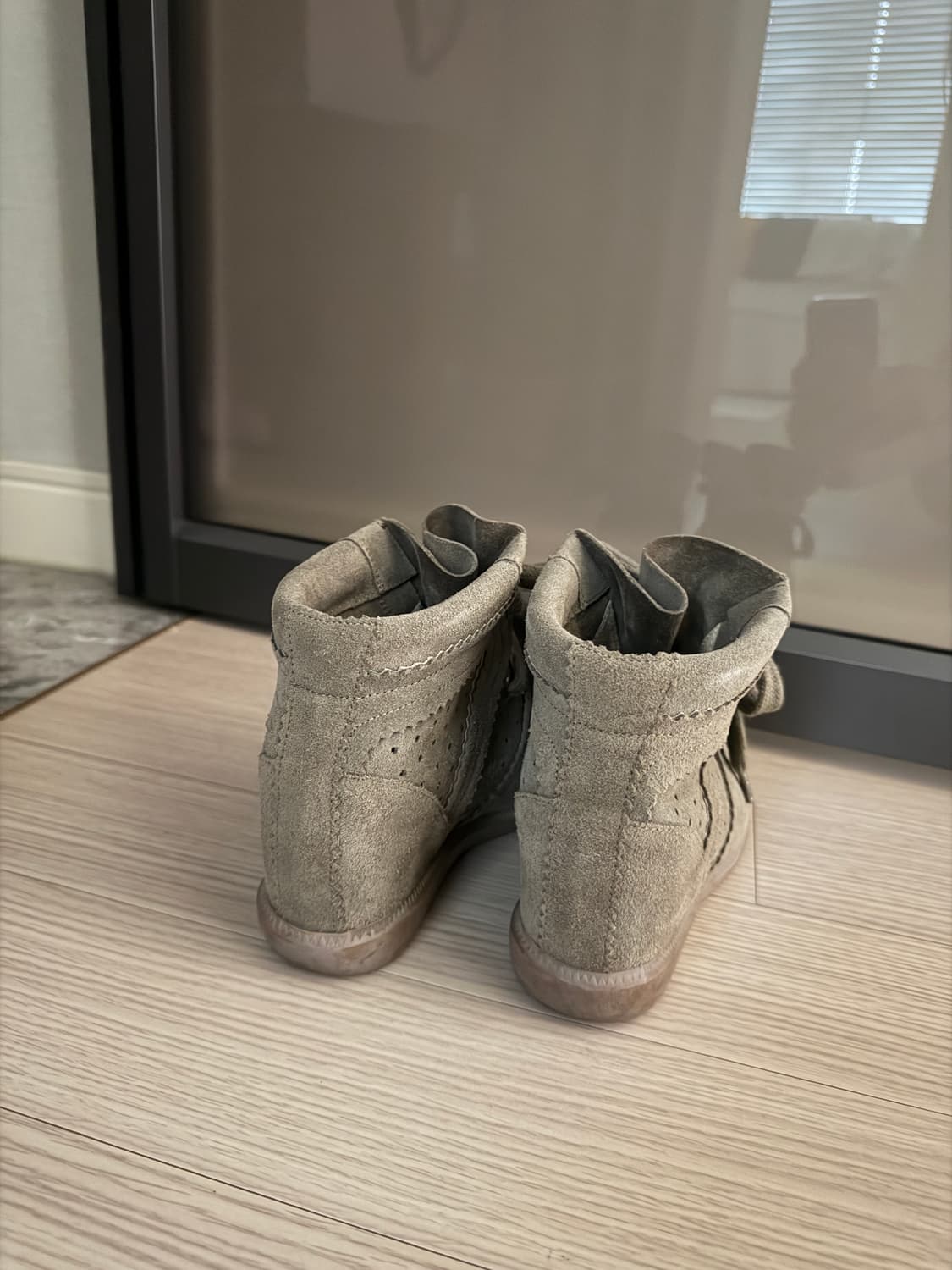 35) lsabel marant bobby 이자벨마랑 바비 웨지 스니커즈 상품이미지6