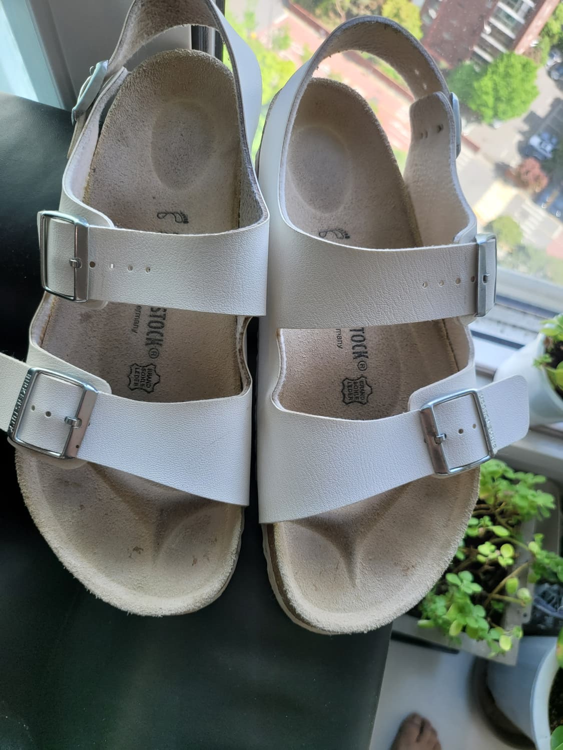 여름 코디 완성! 발 편한 버켄스탁 밀라노 화이트 (280/레귤러) 상품이미지2