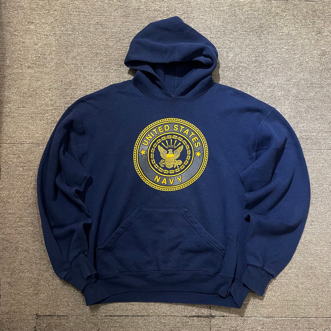 (L) USA Soffe NAVY 밀리터리 미해군 후드티 상품이미지1