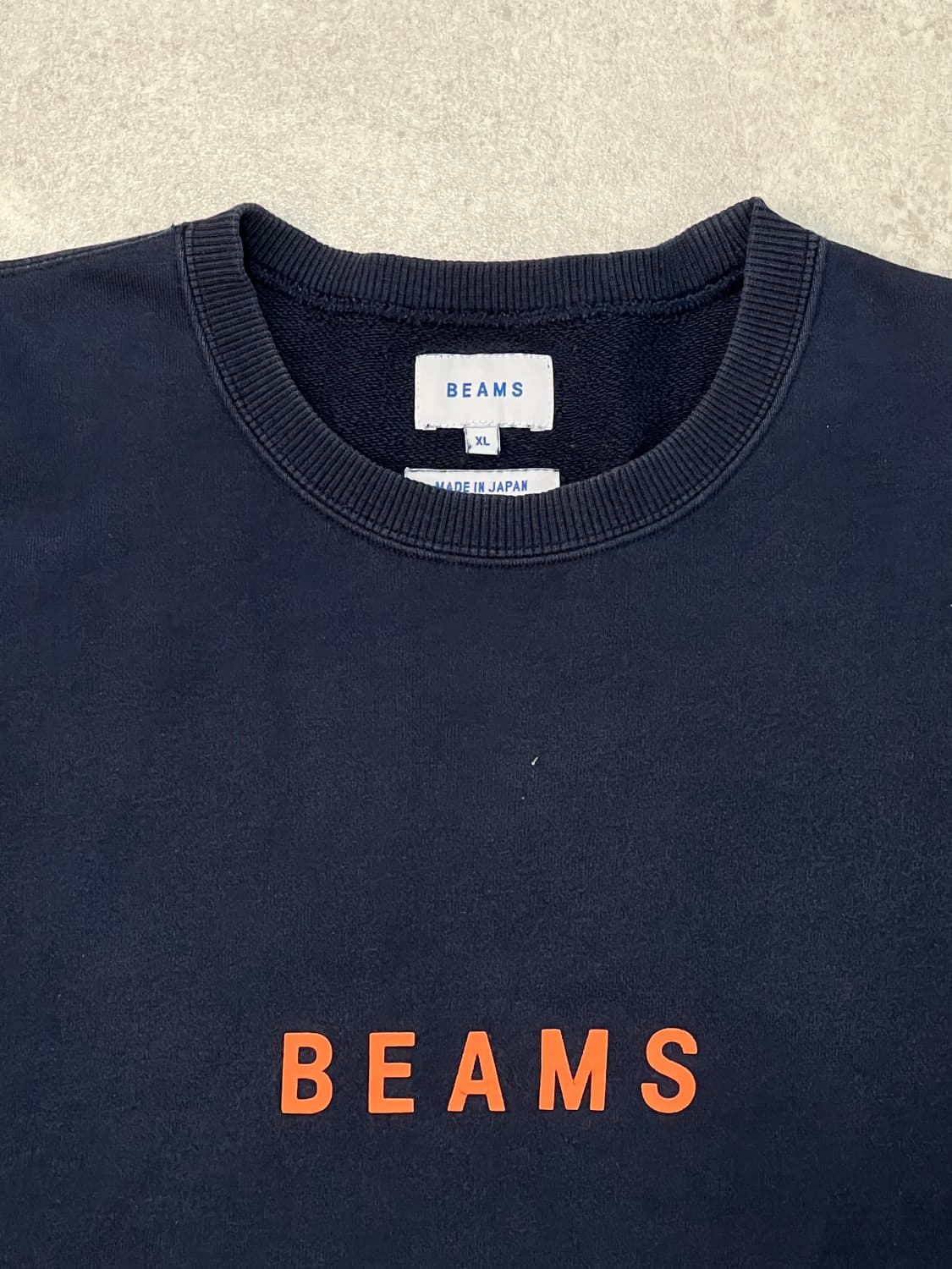 빔즈 beams 로고 스웻셔츠 맨투맨 상품이미지2