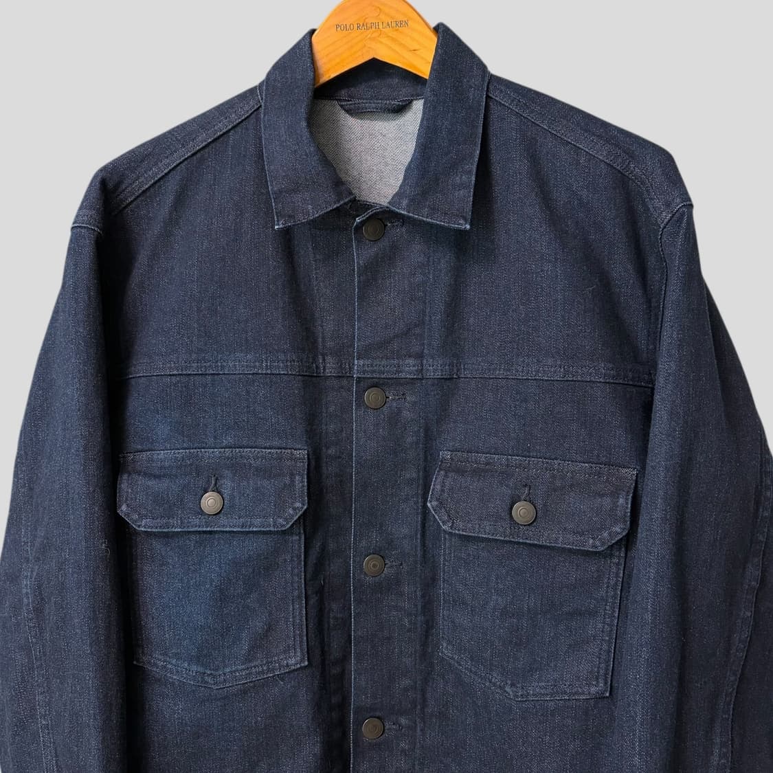 (L)유니클로 데님 트러커자켓 상품이미지3