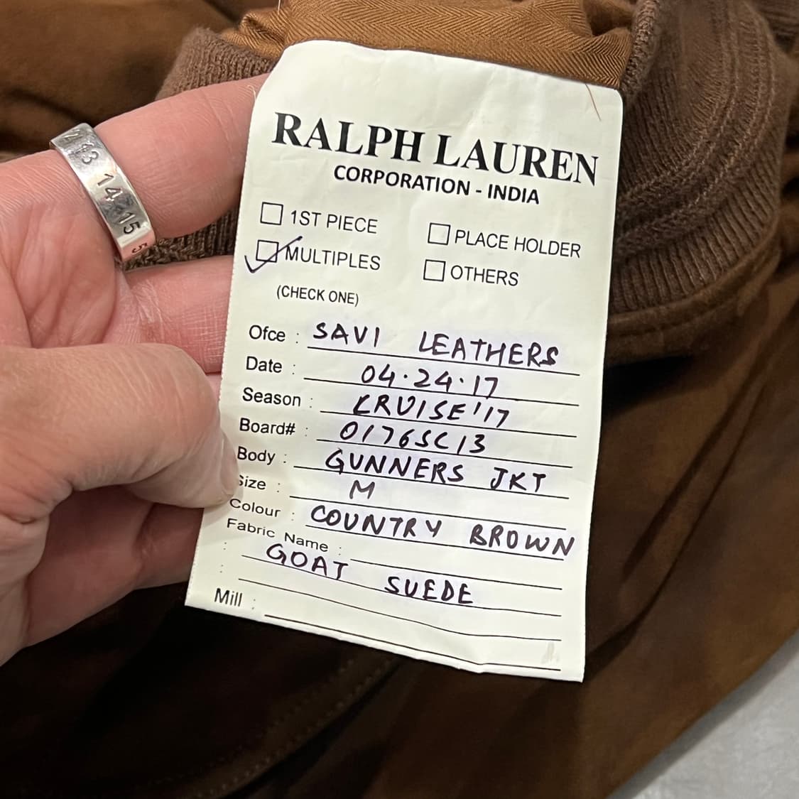  폴로랄프로렌 스웨이드 스윙자켓 y14492 상품이미지7