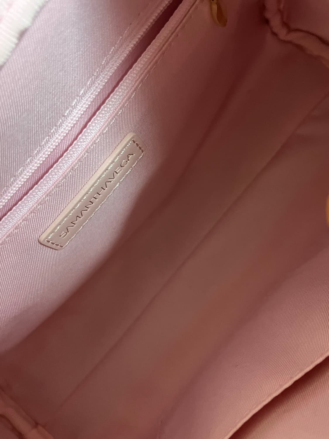 사만사베가 사만다베가 스탬핑 리본 핸드백 걸리 스나 양산형 지뢰계 상품이미지3