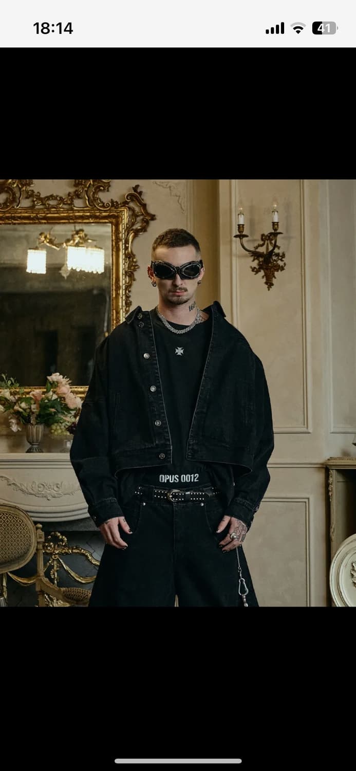 레어) 오퍼스 0012 misfit denim jacket 상품이미지2