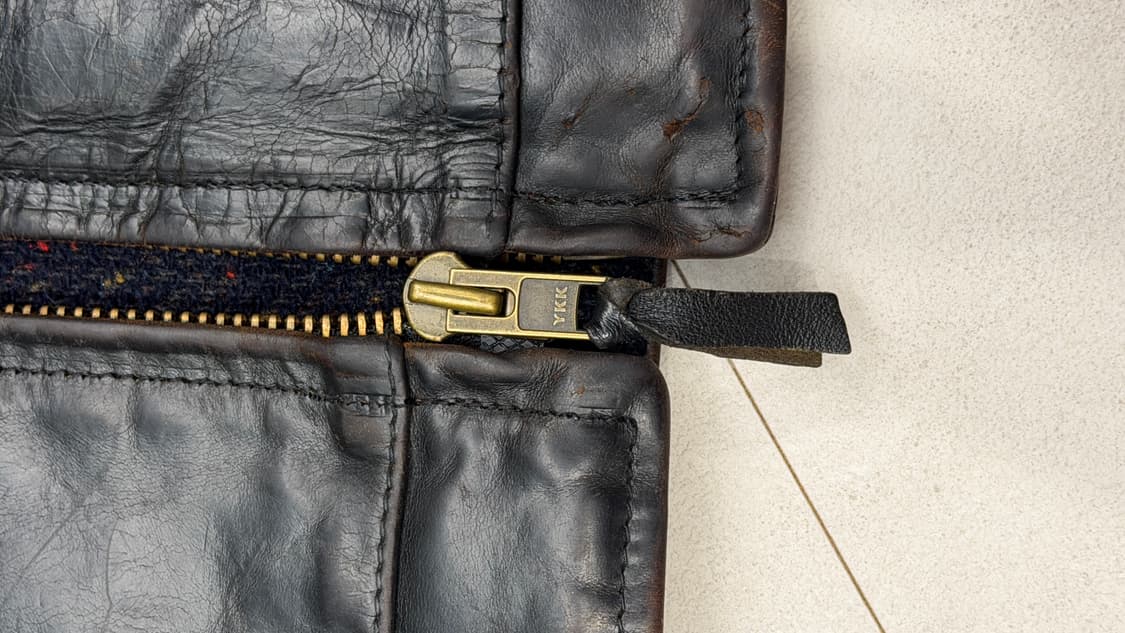 에어로레더 하이웨이맨 크롬악셀 홀스하이드 레더자켓 상품이미지10