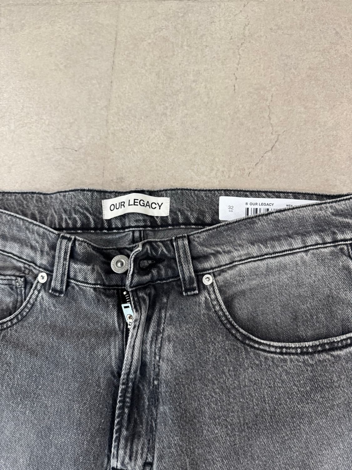 아워레가시 써드컷 무릎패치데님 32 상품이미지4