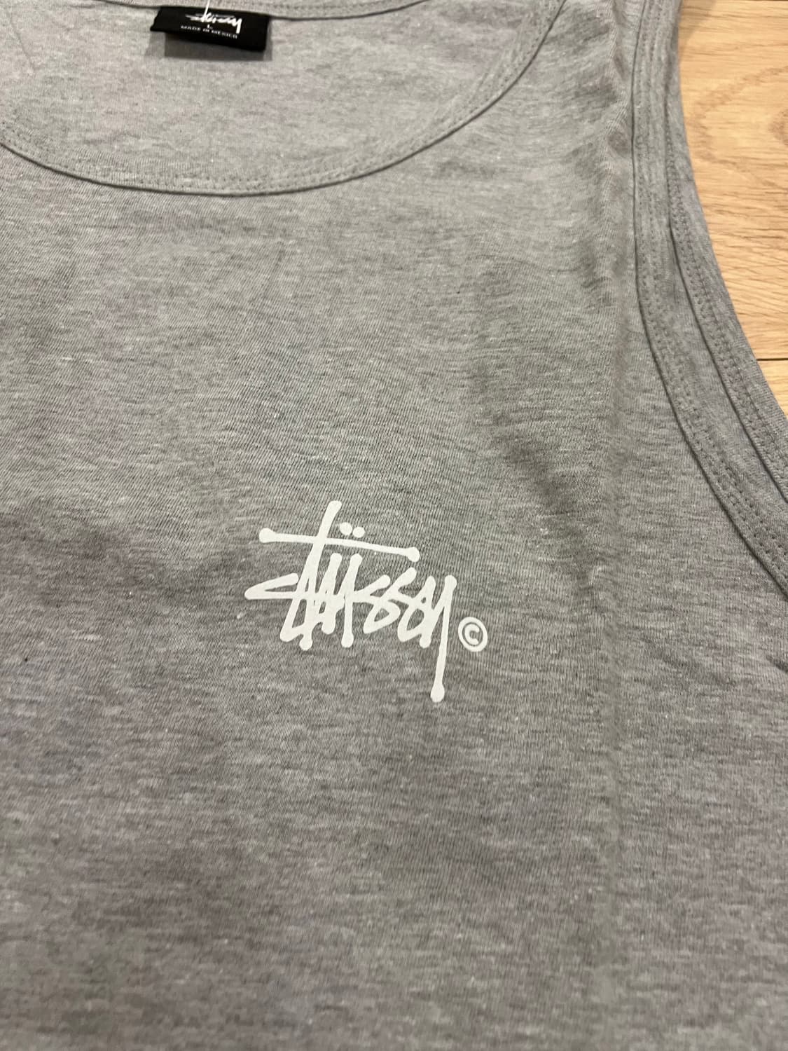 스투시  베이식 로고 나시 L 상품이미지3