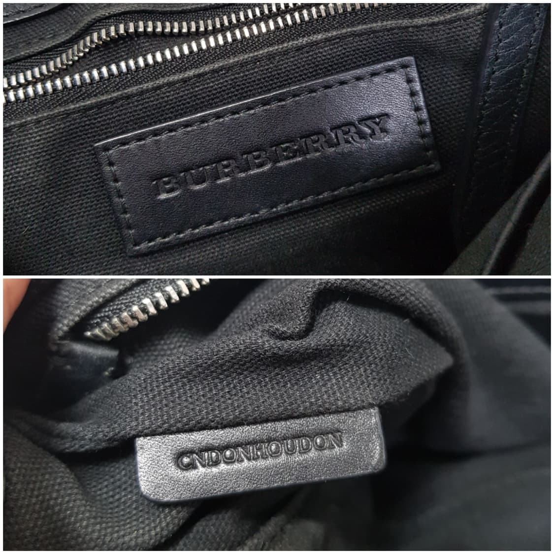 [정품] 버버리 캔버스 스트라이프 크로스백 상품이미지9