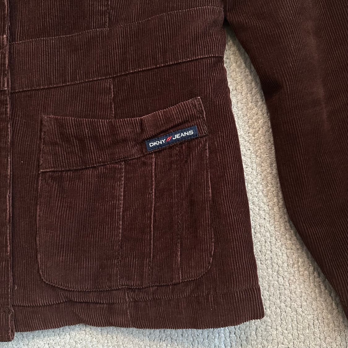 90s DKNY JEANS 코듀로이 자켓 상품이미지3