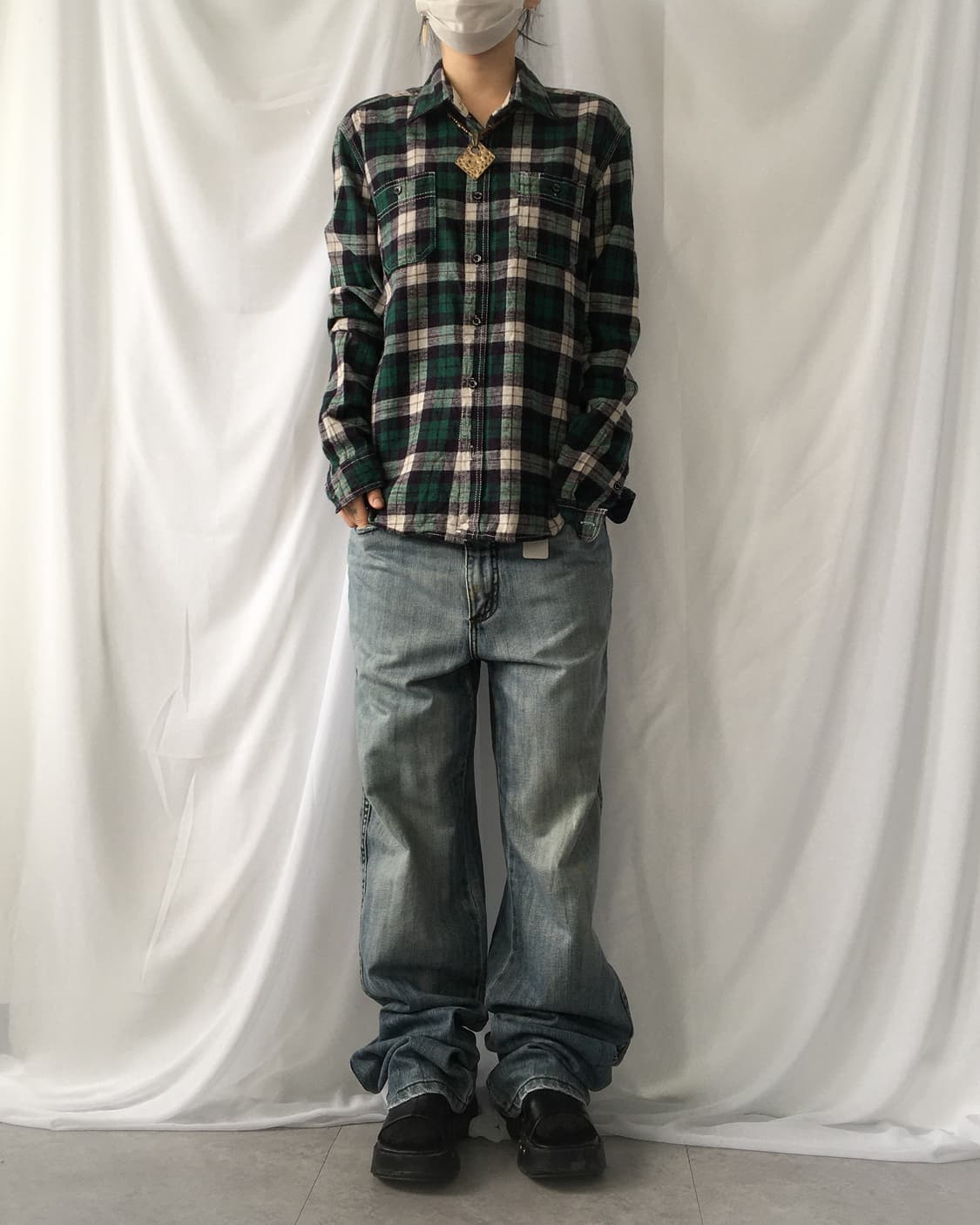 Dickies check pattern shirt 상품이미지7