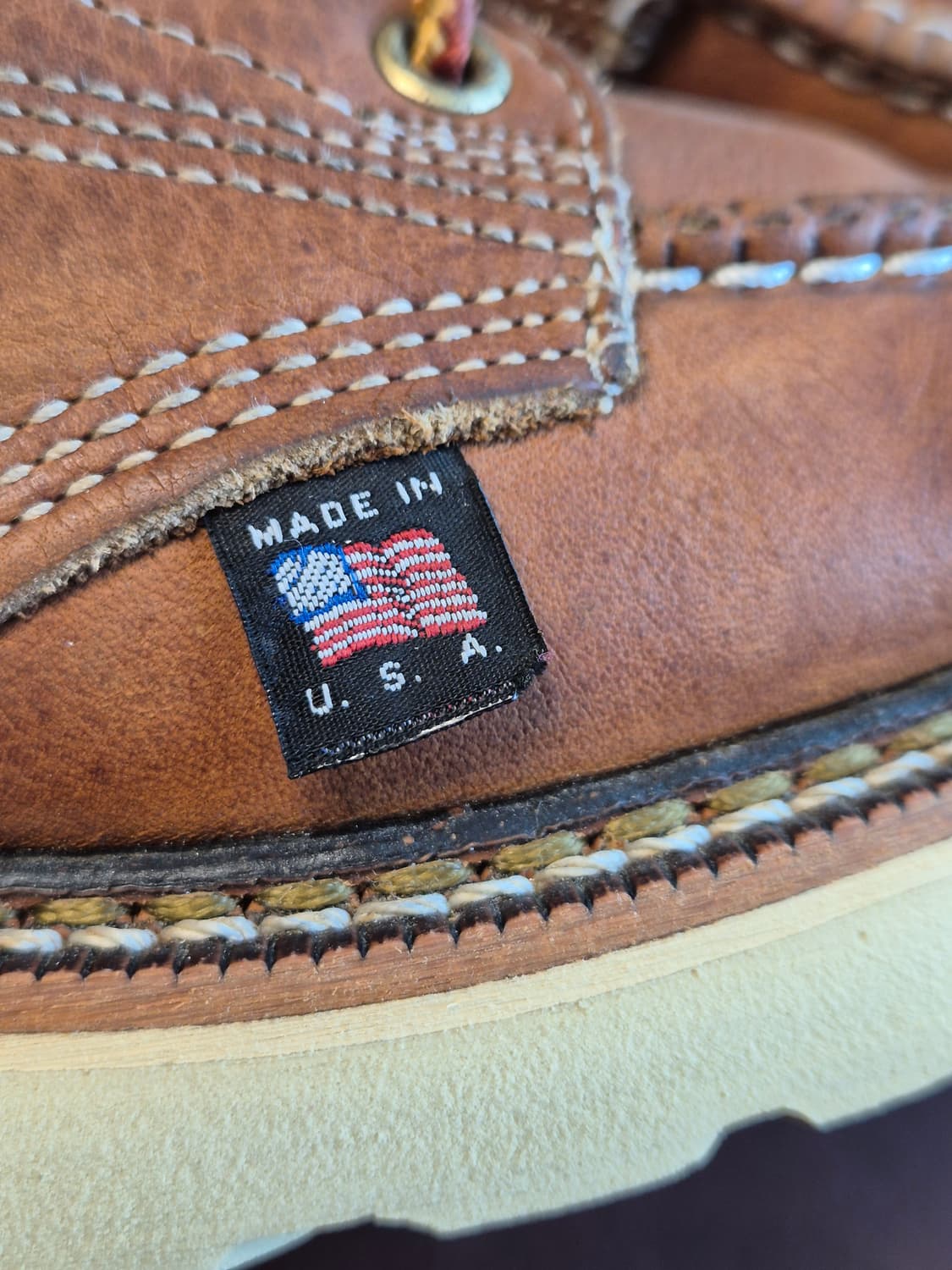 실착용1회  250-255(7D.US) 쏘로굿6인치 목토부츠  상품이미지5