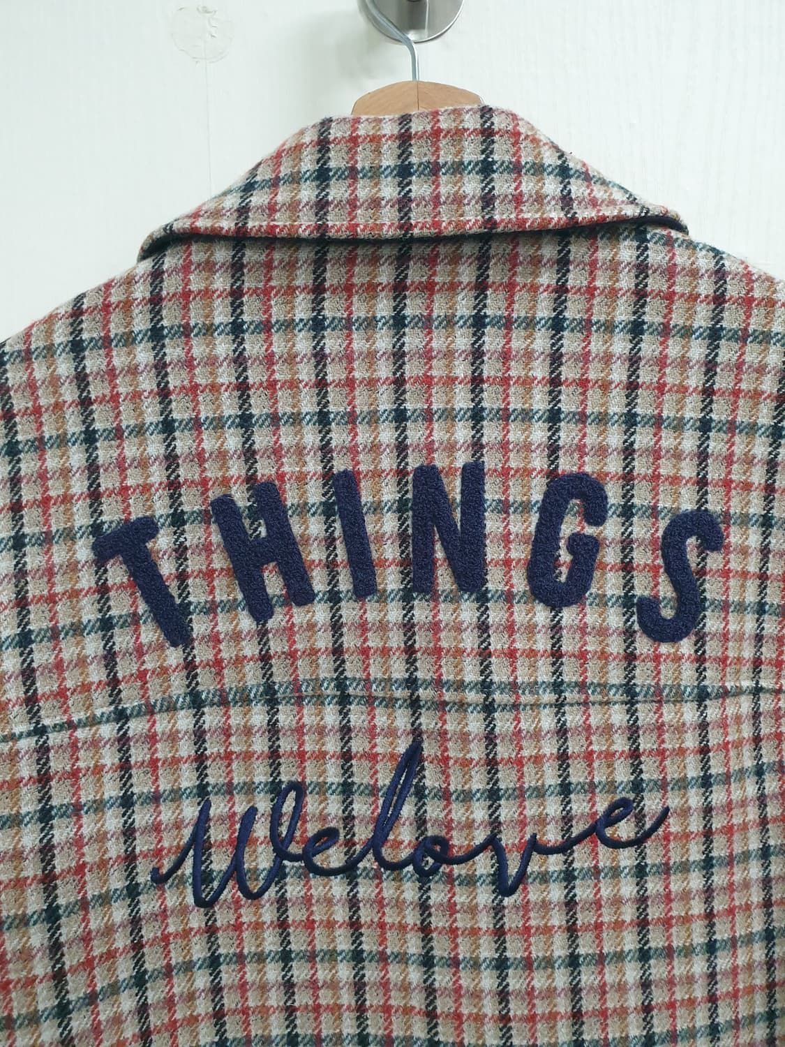 a.t.corner 체크 셔츠형 자켓 66사이즈 상품이미지7