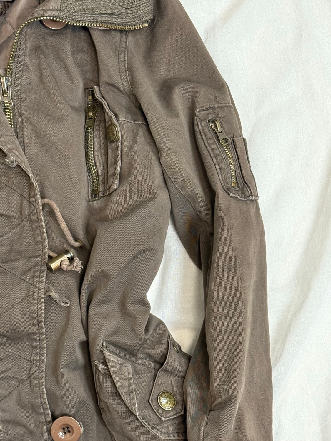 Jpn 모자디테일 야상자켓 상품이미지2