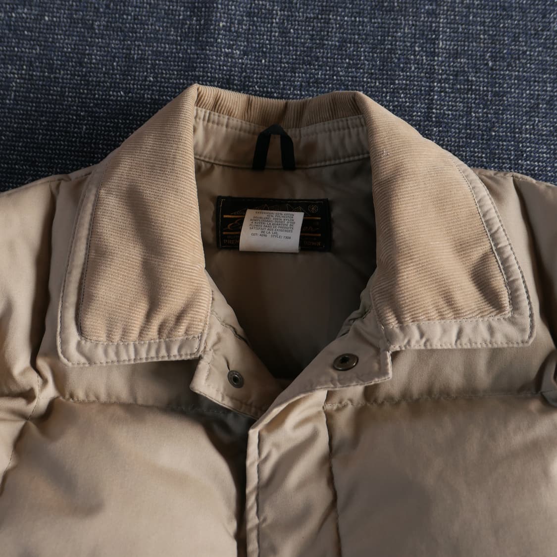 80s Eddie Bauer Snap Jac Down Jacket 105 상품이미지3