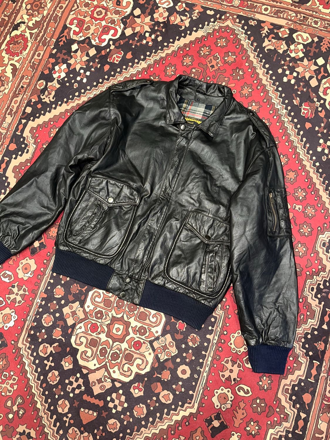 ( L-XL ) 바이커자켓 바이커가죽 레이싱자켓 가죽자켓 소가죽자켓 상품이미지5