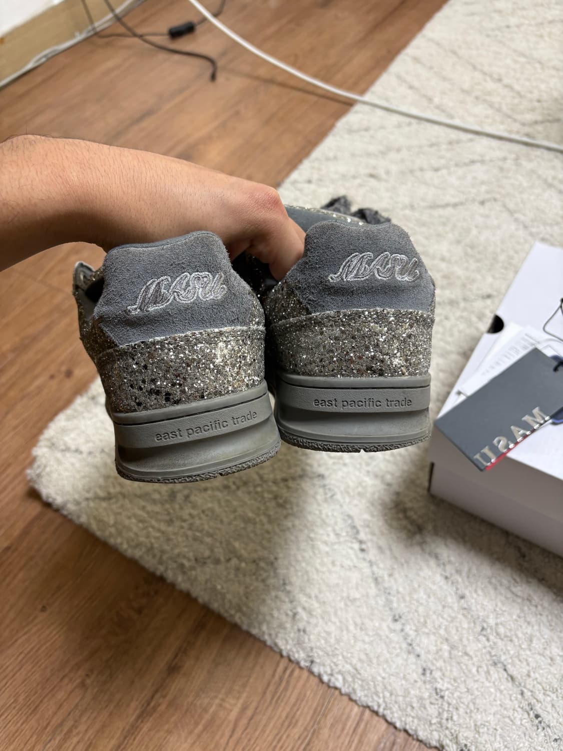 Masu x Ept 실버 스니커즈 275 상품이미지5