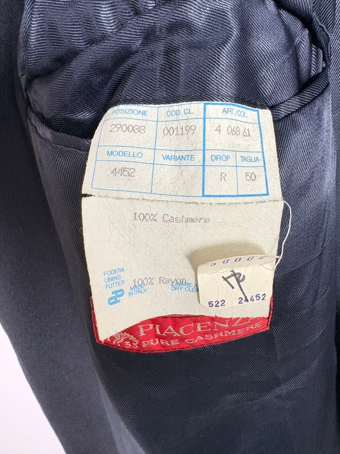 이탈리아 캐시미어 코트 상품이미지2