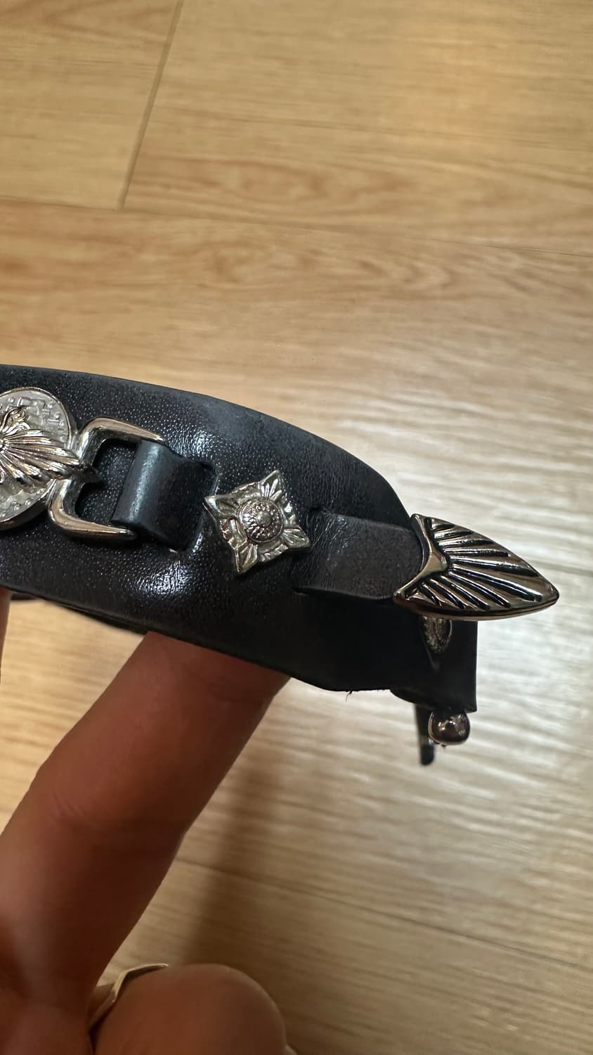 토가 애플 워치 가죽 콘초 벨트 팔찌 시계줄 상품이미지5