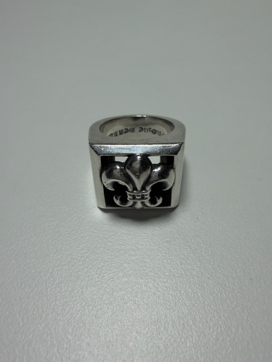 (대여가능) Chrome Hearts BS FLEUR BLOCK RING 상품이미지1