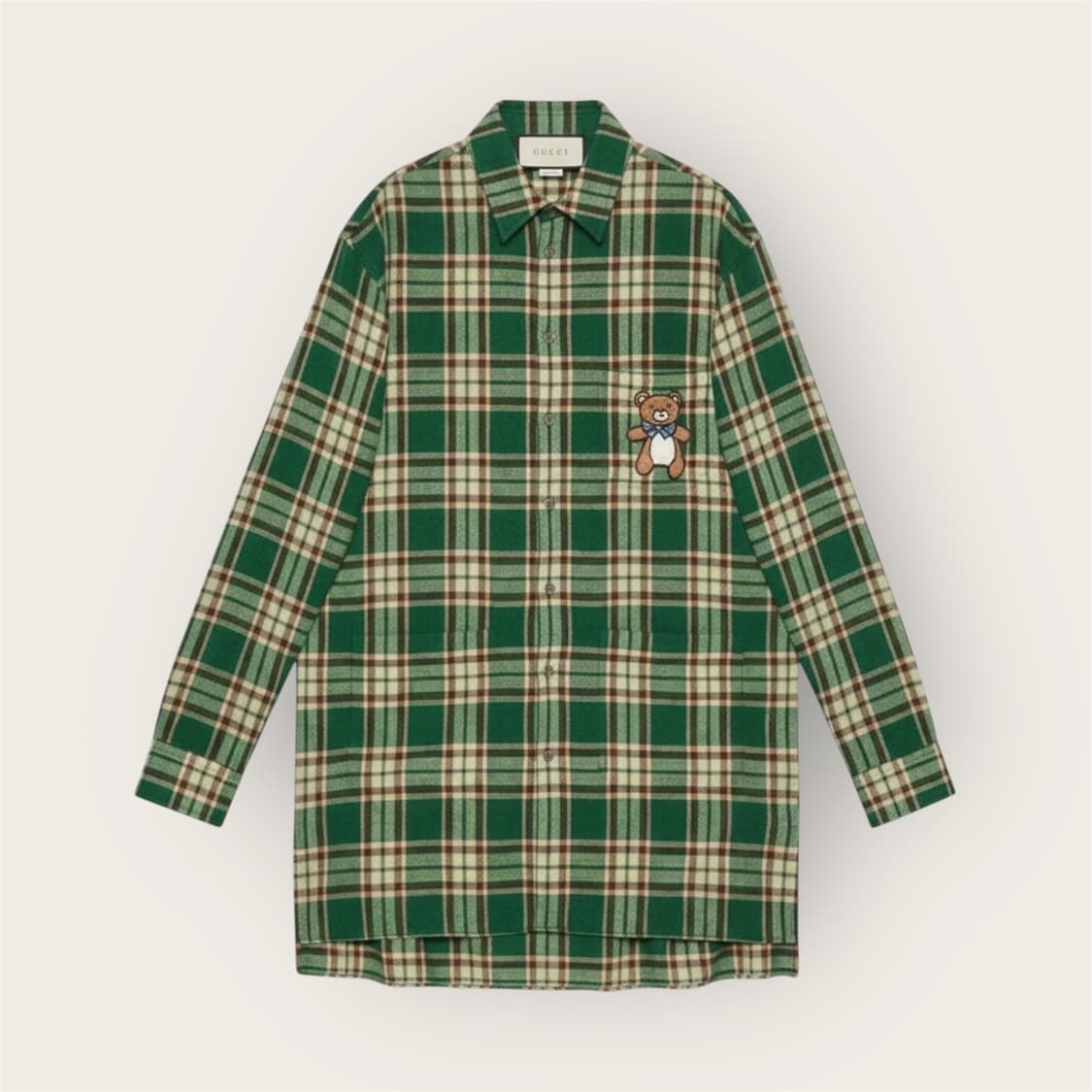 48/ 구찌X카이X테디베어 플란넬 레디투웨어 자켓 상품이미지1