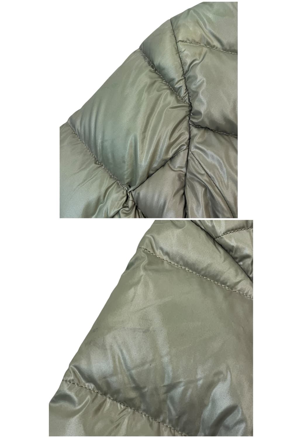 노스페이스 700 다운 패딩 카키 S #csz1757 상품이미지6