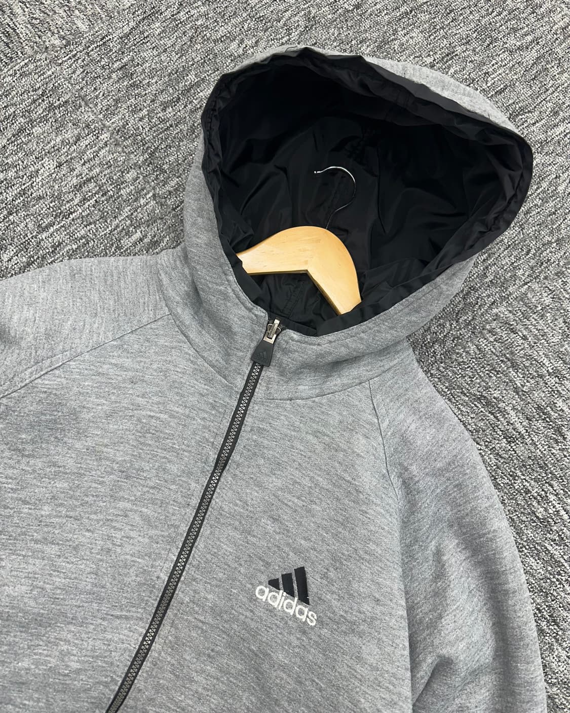 (2XL)90'S 아디다스 빅로고 양면 점퍼-M1115 상품이미지3