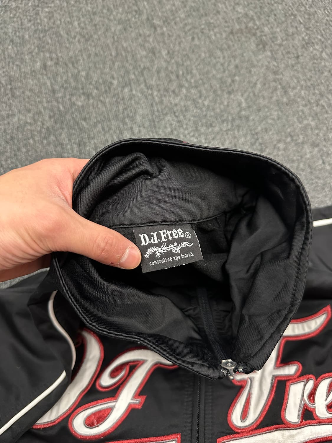 L) DJ FREE 재패니즈 스트릿 져지 집업 상품이미지6