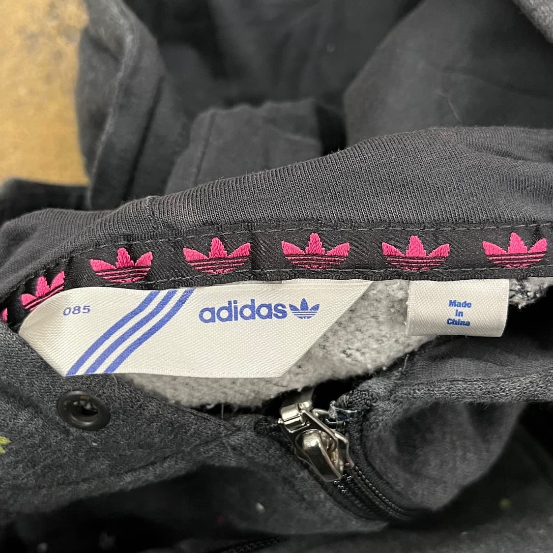 [정품/85] 아디다스 플라워 패턴 후드집업 b8 상품이미지5