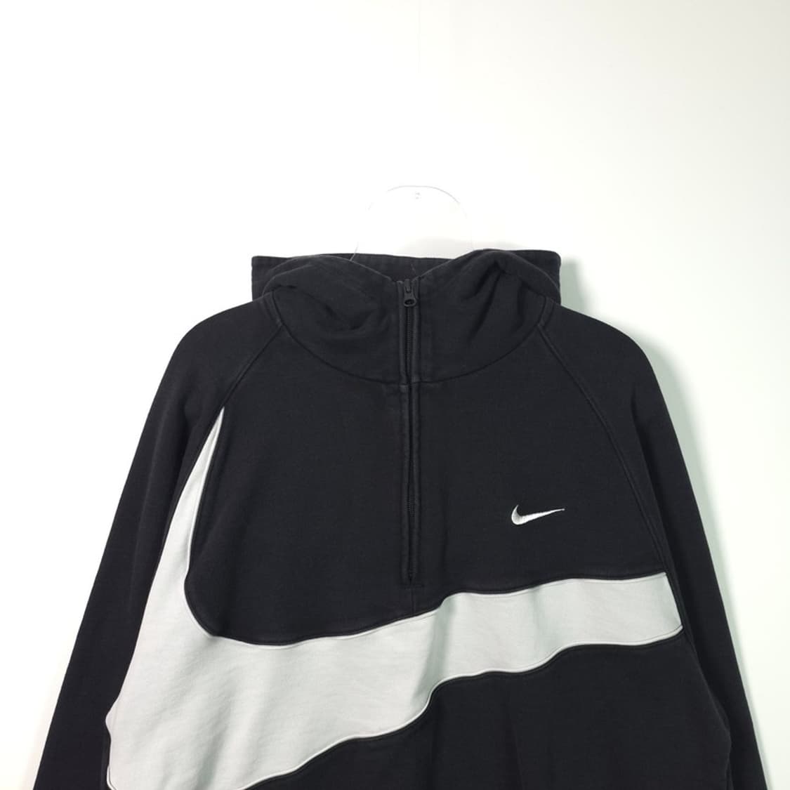 나이키 빅스우시 반집업 후드 블랙 XXL 상품이미지3