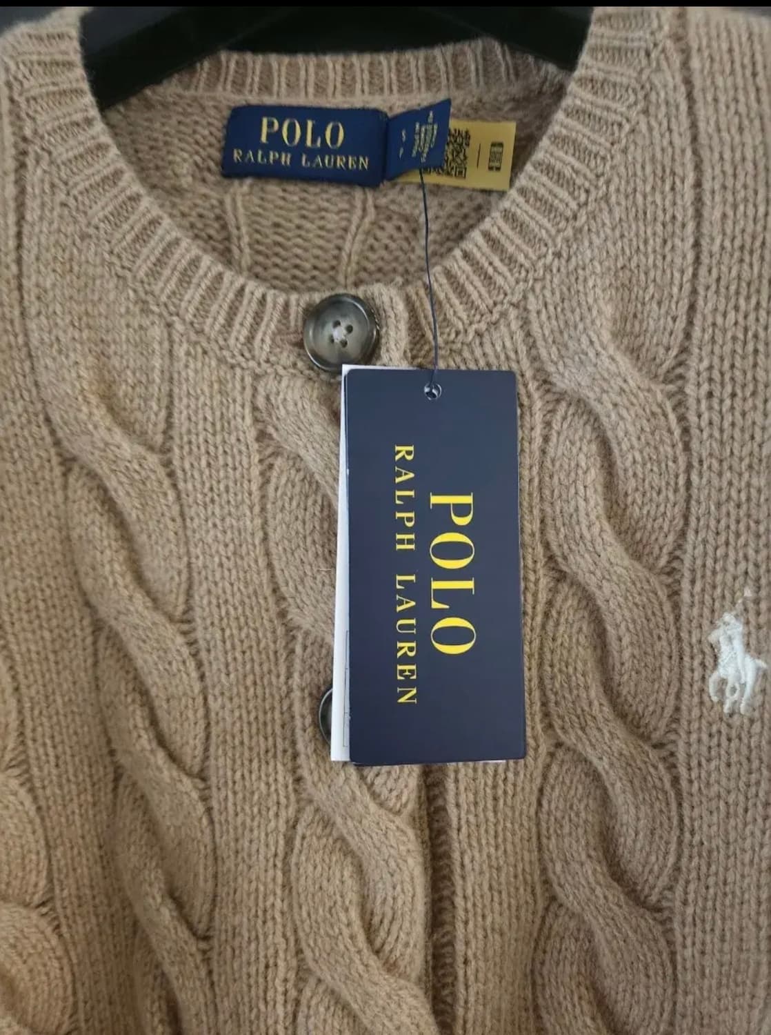 새상품 정품 폴로 케이블 가디건 여성 상품이미지5