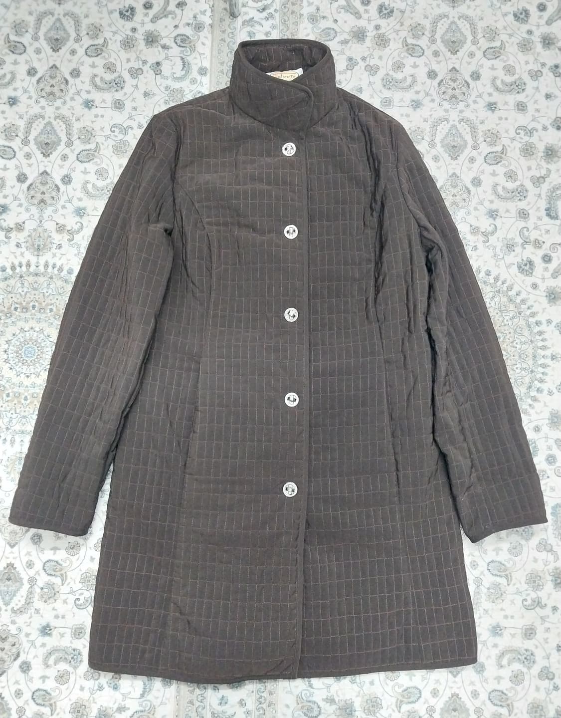 탈봇츠 Talbots 퀼팅 누빔 자켓 브라운 M 상품이미지1