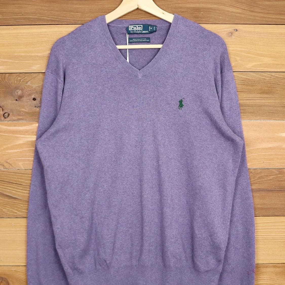 폴로 브이넥 니트 상품이미지2