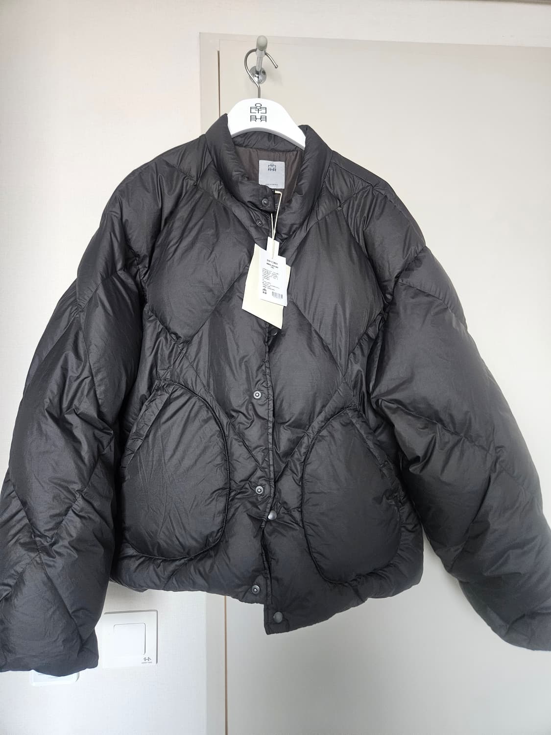 3)폴리테루 롬버스 마름모 패딩(오늘오프새제품) 상품이미지1