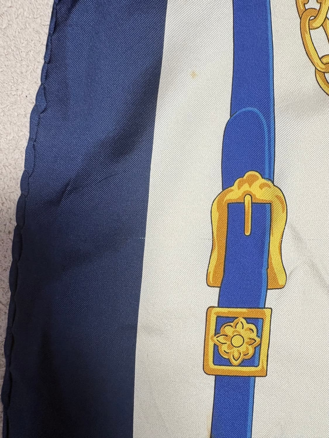 [정품/빈티지] 셀린느(CELINE) 벨트 타슬 실크 대형 스카프 상품이미지6