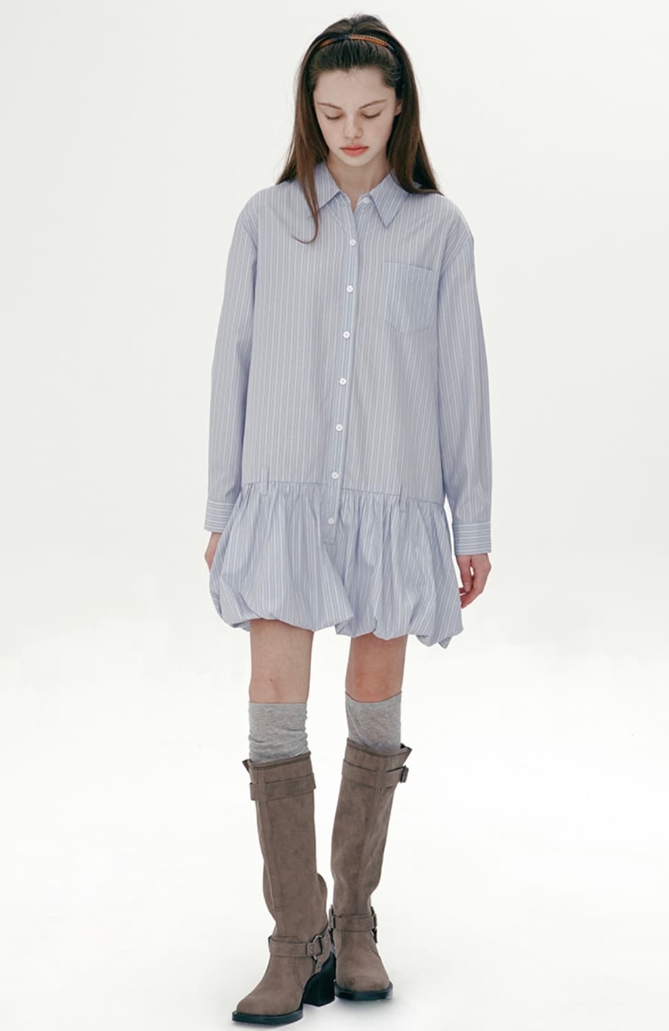 마가린핑거스 원피스 SHIRT BALLOON ONE-PIECE 상품이미지3