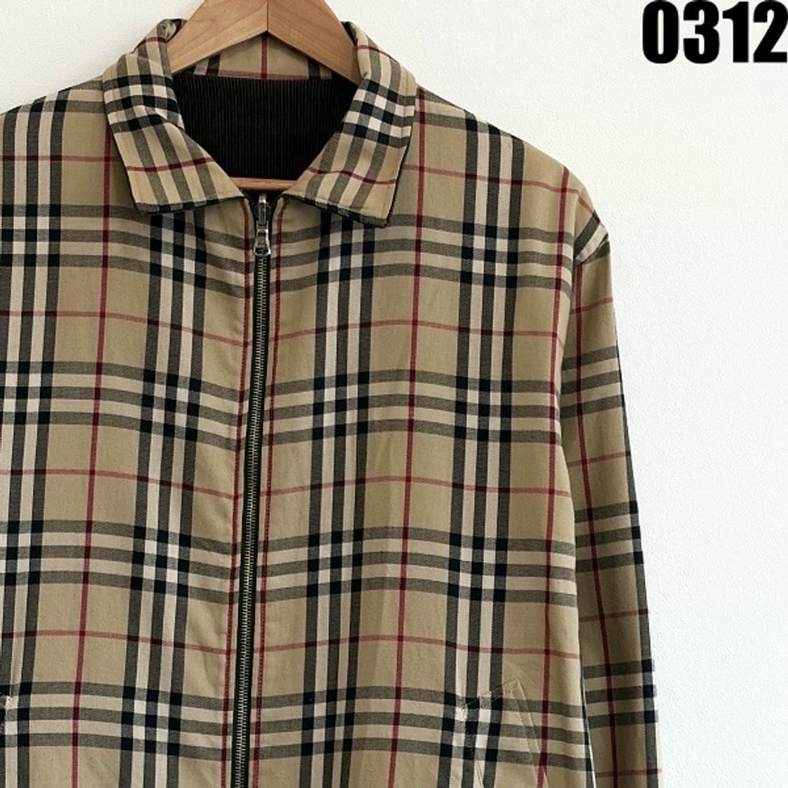 버버리 리버시블 집업 자켓 XL 0312  상품이미지2