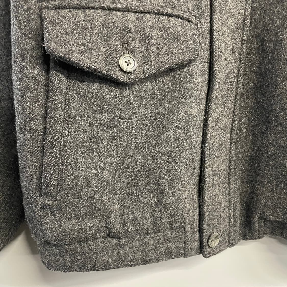 90s 노스페이스 울 블루종 자켓 상품이미지4